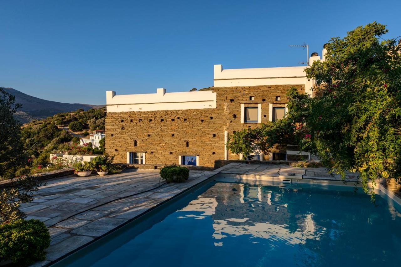 Anezas Mansion Stone-Built Traditional Villa Khónias Εξωτερικό φωτογραφία