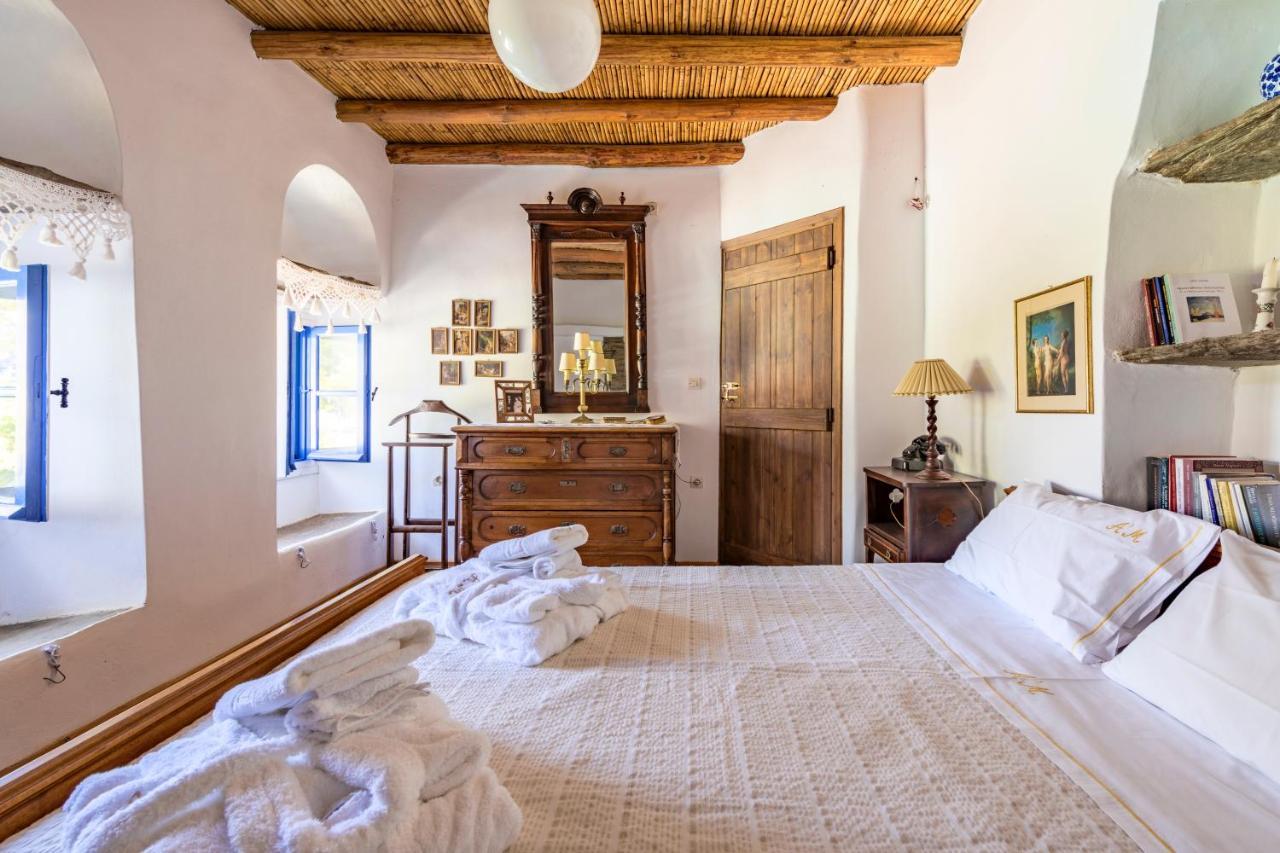 Anezas Mansion Stone-Built Traditional Villa Khónias Εξωτερικό φωτογραφία