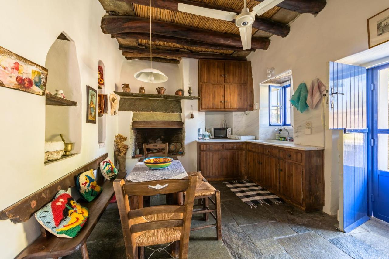 Anezas Mansion Stone-Built Traditional Villa Khónias Εξωτερικό φωτογραφία