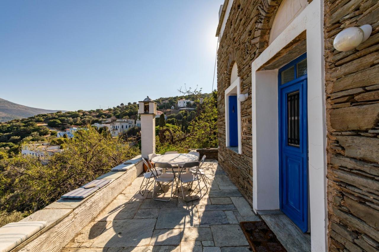 Anezas Mansion Stone-Built Traditional Villa Khónias Εξωτερικό φωτογραφία