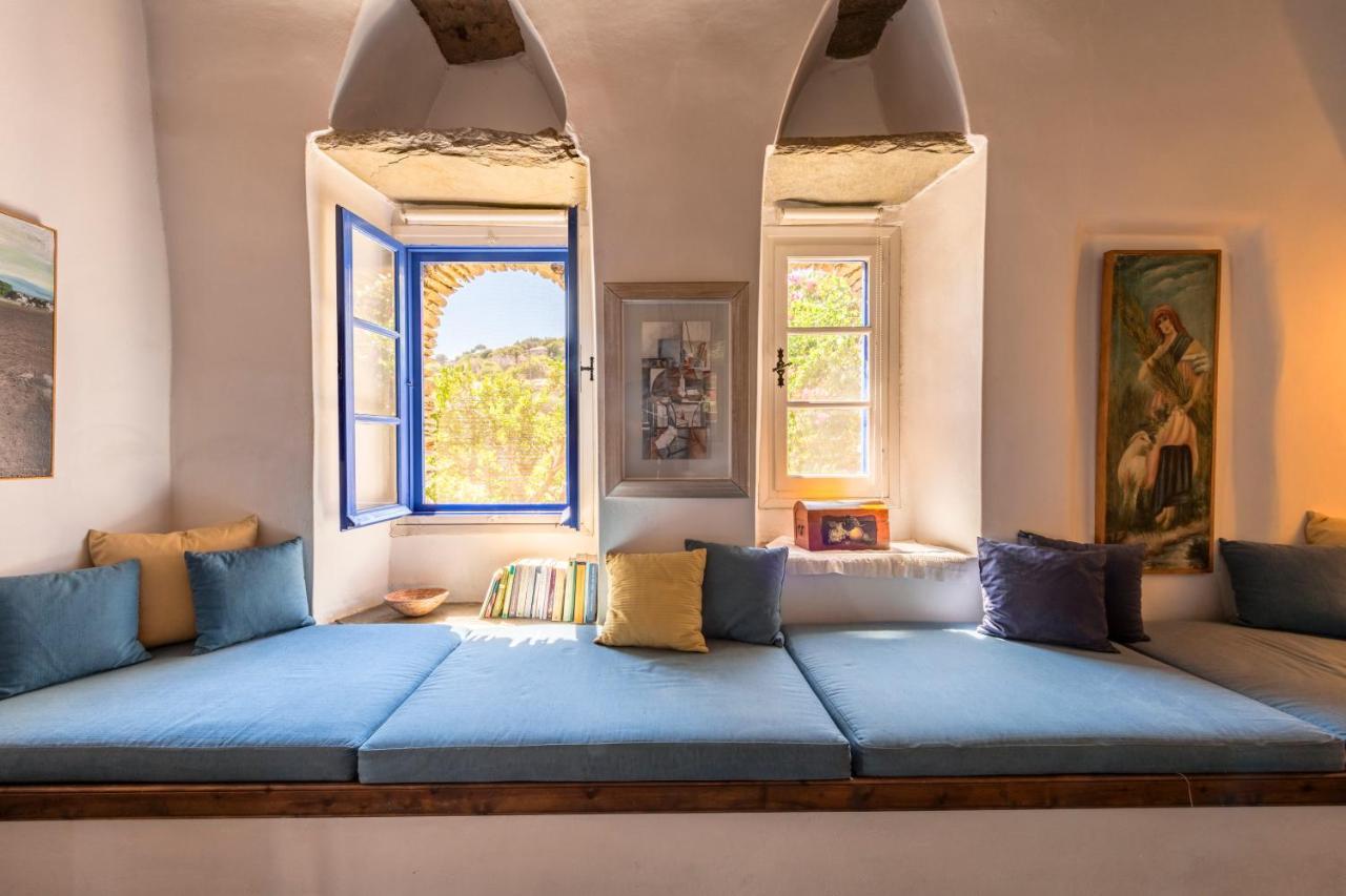 Anezas Mansion Stone-Built Traditional Villa Khónias Εξωτερικό φωτογραφία