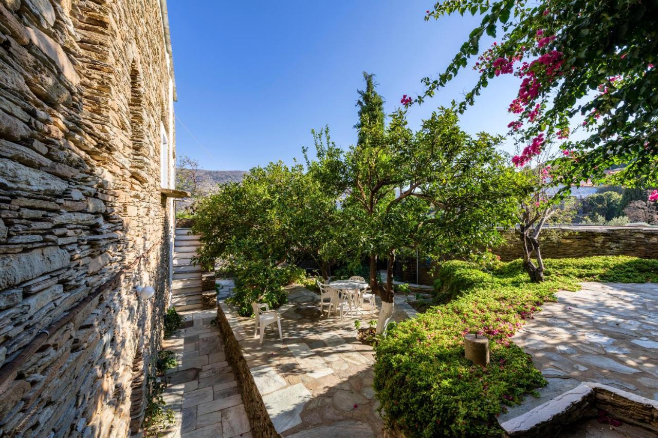 Anezas Mansion Stone-Built Traditional Villa Khónias Εξωτερικό φωτογραφία