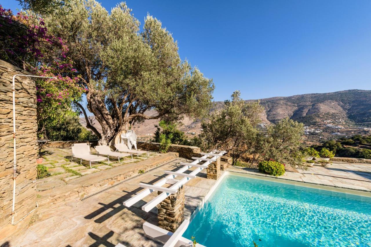 Anezas Mansion Stone-Built Traditional Villa Khónias Εξωτερικό φωτογραφία