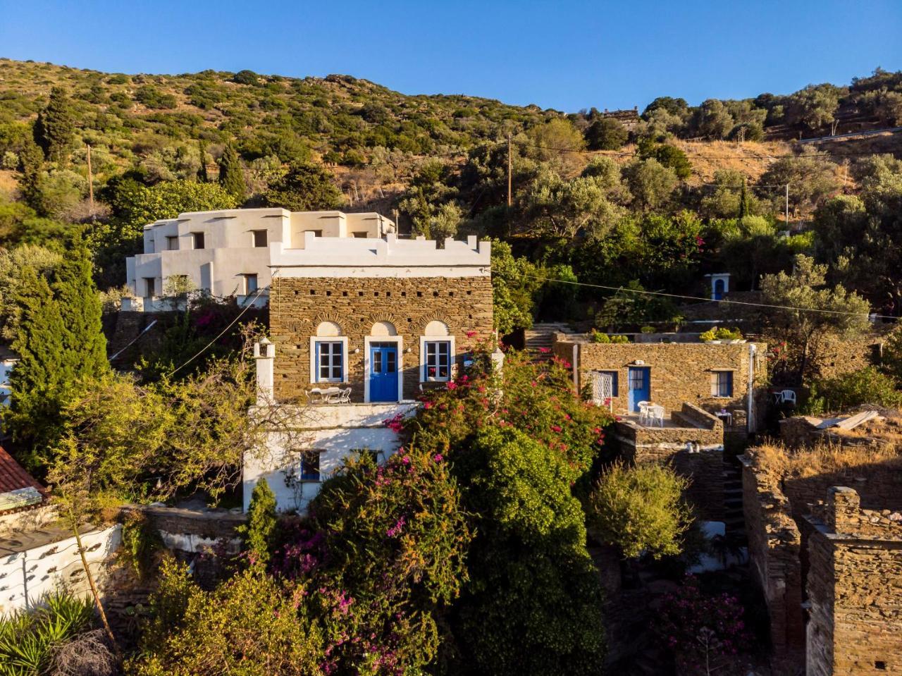 Anezas Mansion Stone-Built Traditional Villa Khónias Εξωτερικό φωτογραφία