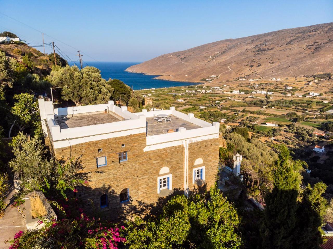 Anezas Mansion Stone-Built Traditional Villa Khónias Εξωτερικό φωτογραφία