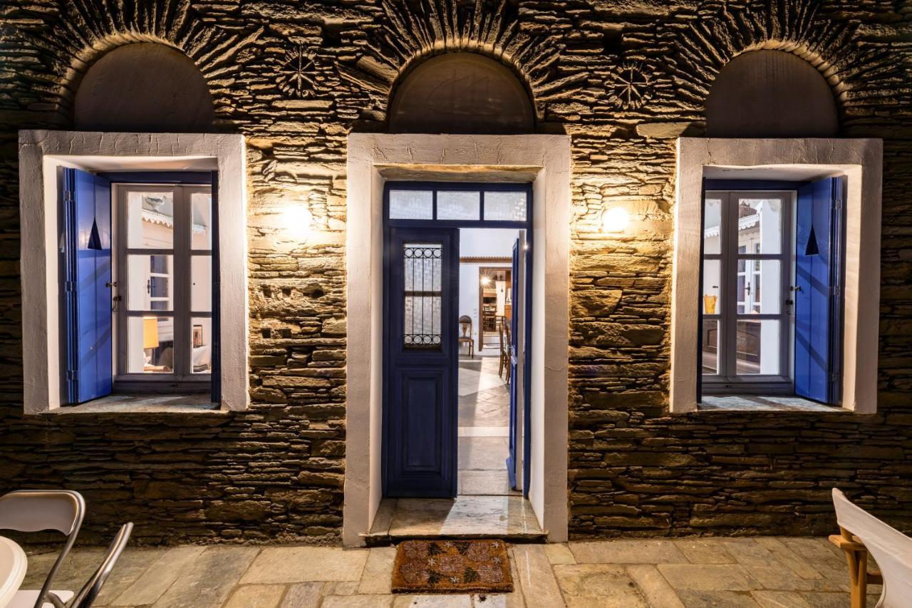 Anezas Mansion Stone-Built Traditional Villa Khónias Εξωτερικό φωτογραφία
